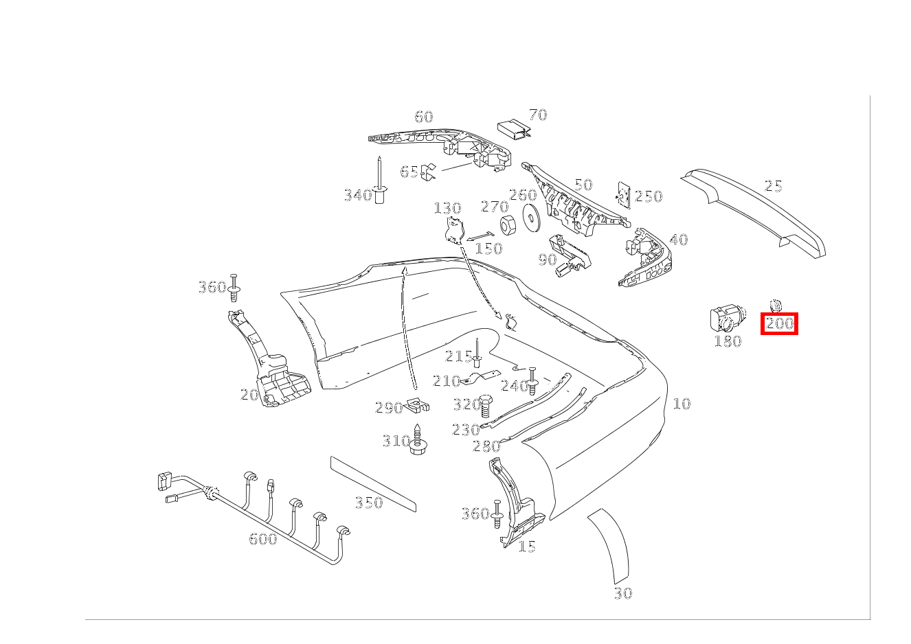 Abstandsring PTS SENSOR CLS 55 AMG 219 Abstandsring PTS SENSOR CLS 55 AMG 219