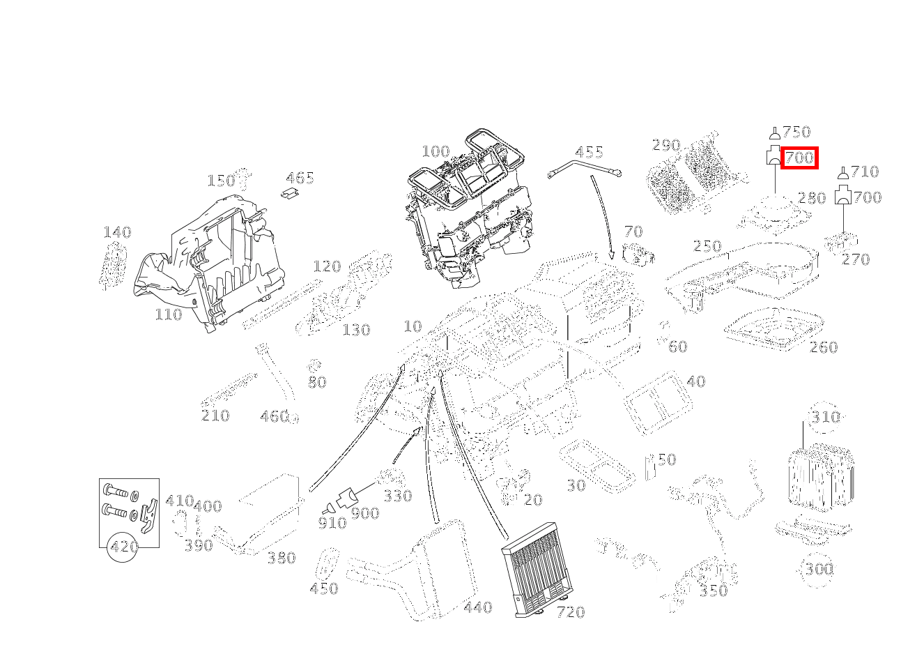 Stecker GEBLAESEMOTOR M2/2; 2-PIN MQS für E-Klasse 211 kaufen
