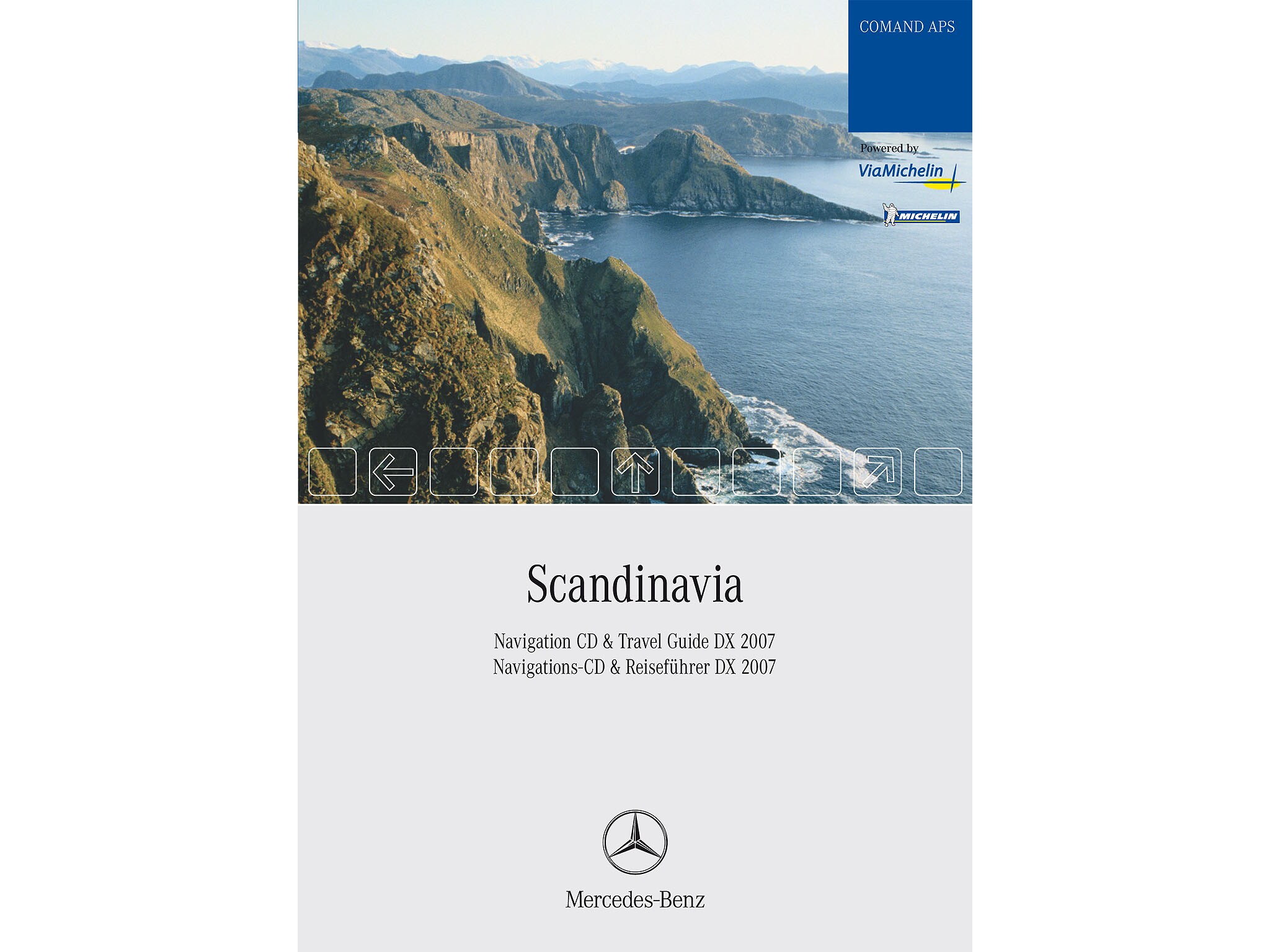 MB Navigations-CD Skandinavien Vers.2007