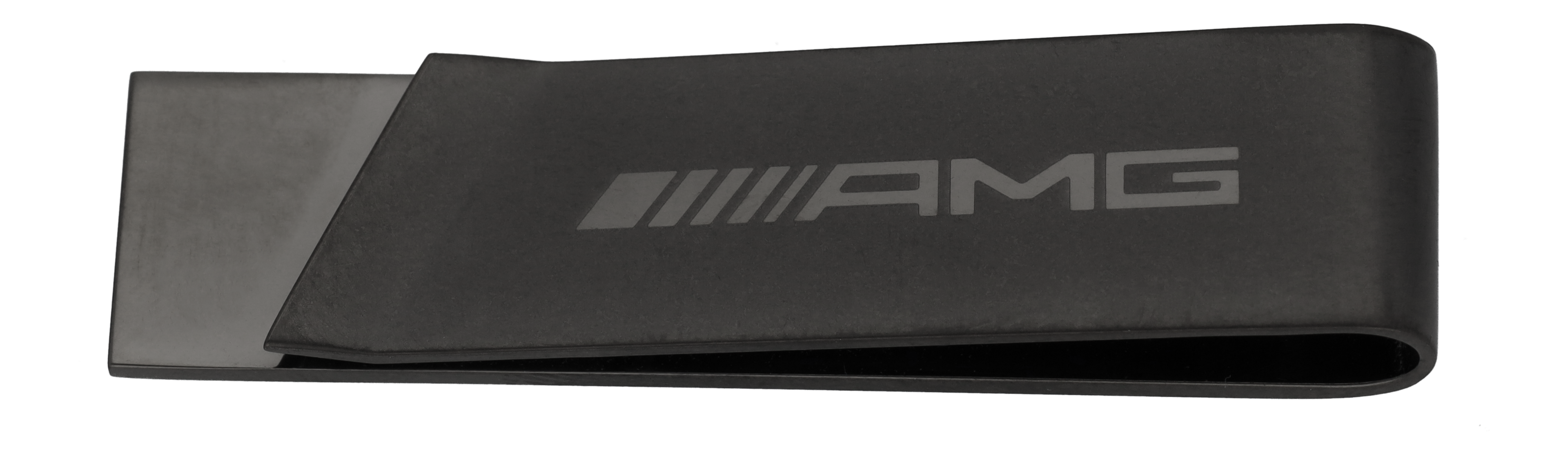 Mercedes-Benz -  AMG Geldscheinklammer anthrazit, Edelstahl