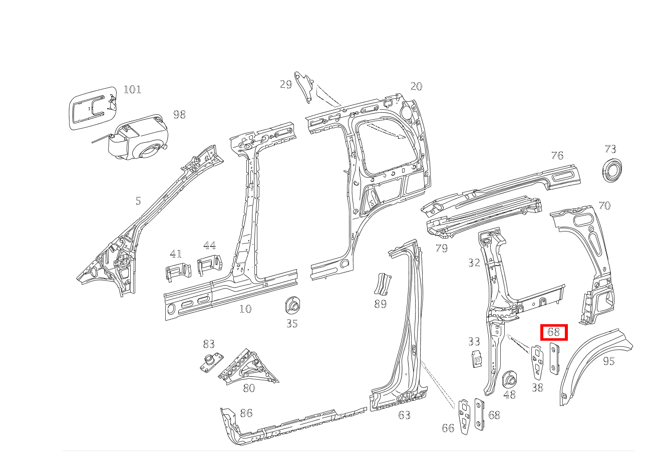 Platte GEWINDEPLATTE Vaneo 1.6 TREND 414 Platte GEWINDEPLATTE Vaneo 1.6 TREND 414