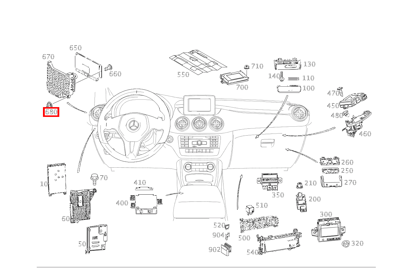 KUNSTSTOFFMUTTER BEFESTIGUNG HALTER B180 BE 246