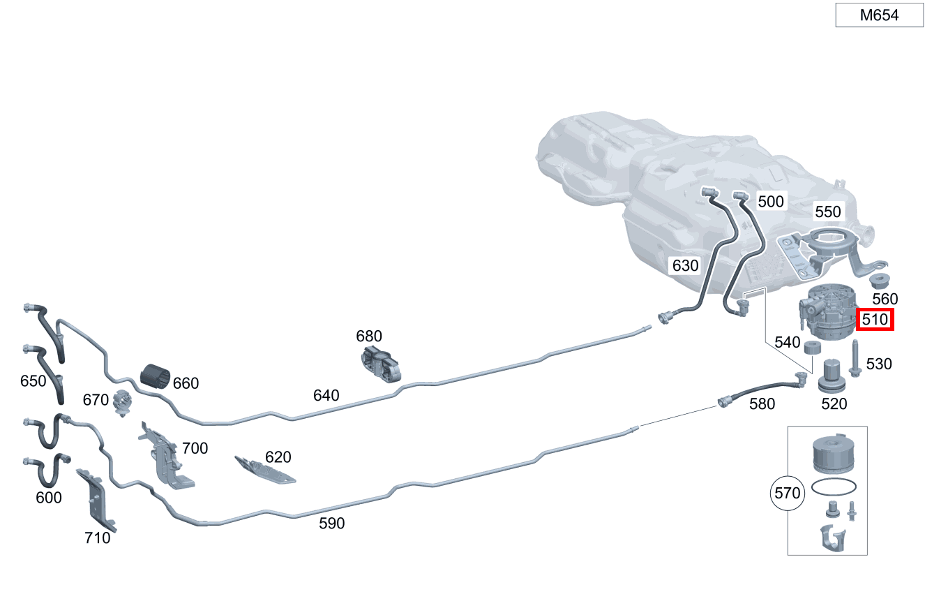 Kraftstofffilter GLA 220 d 4MATIC 247 Kraftstofffilter GLA 220 d 4MATIC 247