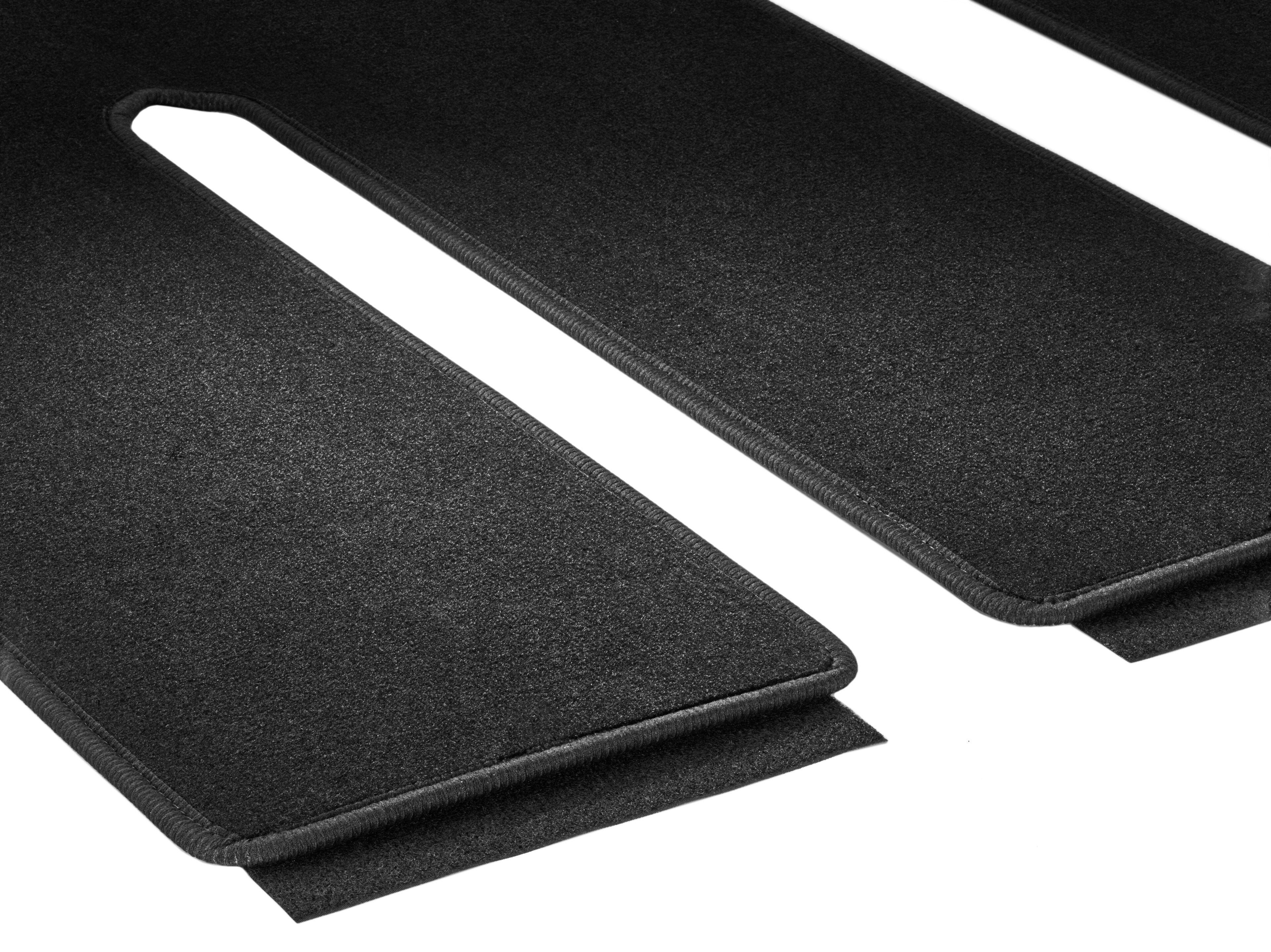 Veloursmatten, Gepäckraum, mit Einfachschiene