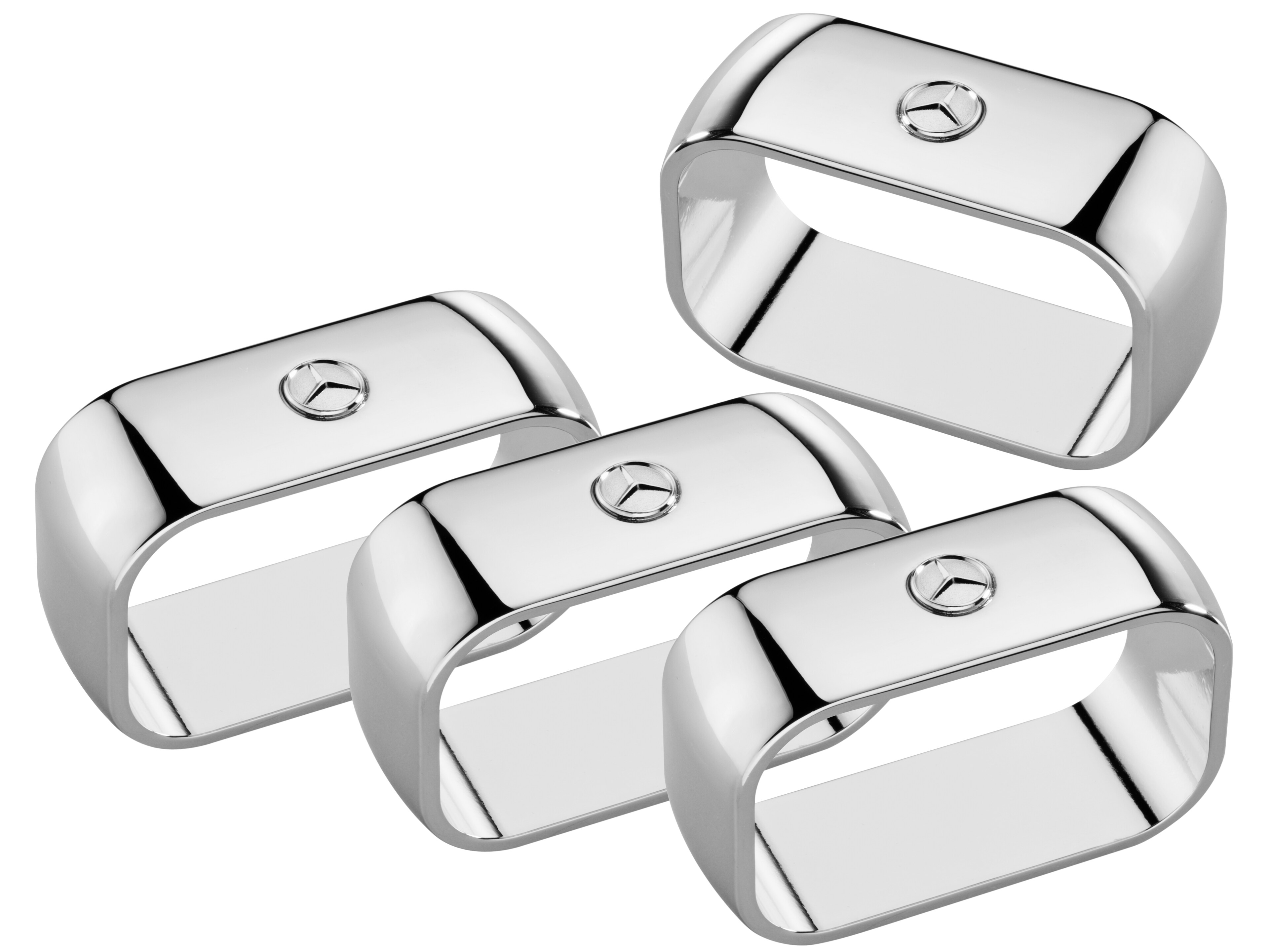 Mercedes-Benz - Serviettenringe, 4er-Set Serviettenringe, 4er-Set