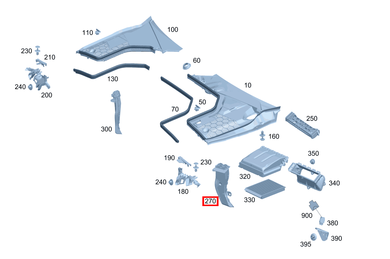 ABLASSVENTIL Links C 220 d T-Modell 247 ABLASSVENTIL Links C 220 d T-Modell 247