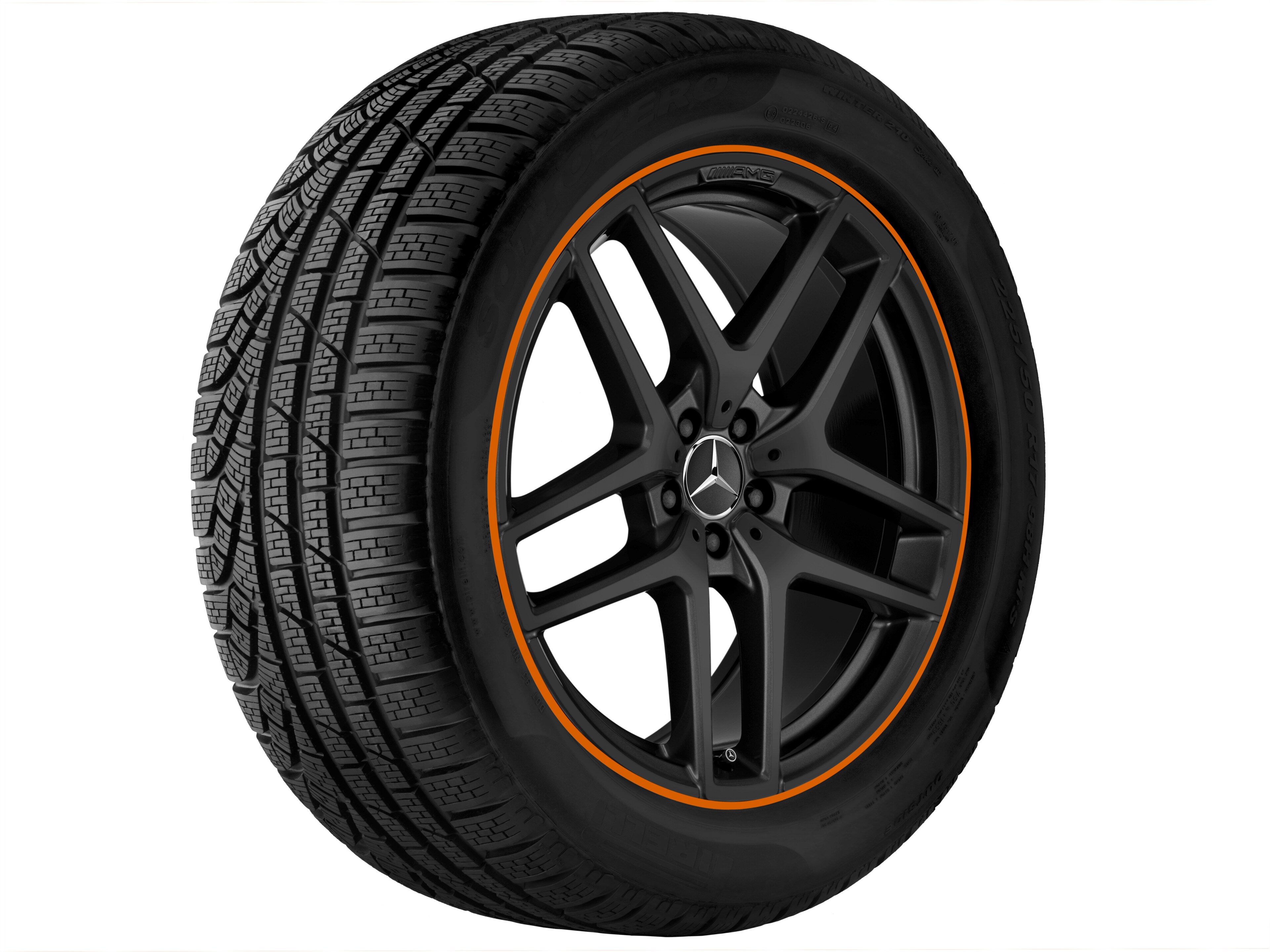 AMG 5-Doppelspeichen-Rad, 53,3 cm (21 Zoll),