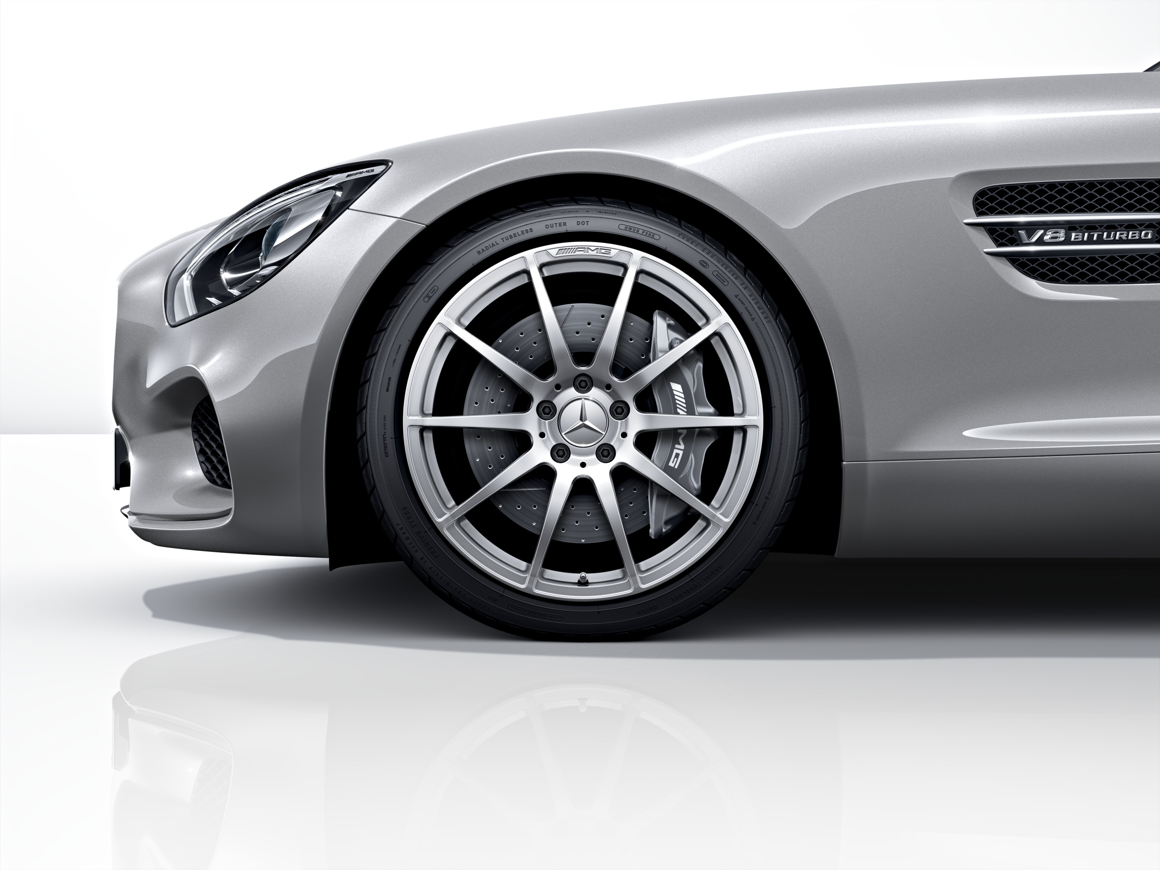 Mercedes-Benz - AMG Schmiederad im 10-Speichen-Design, 48,3 c AMG Schmiederad im 10-Speichen-Design, 48,3 c