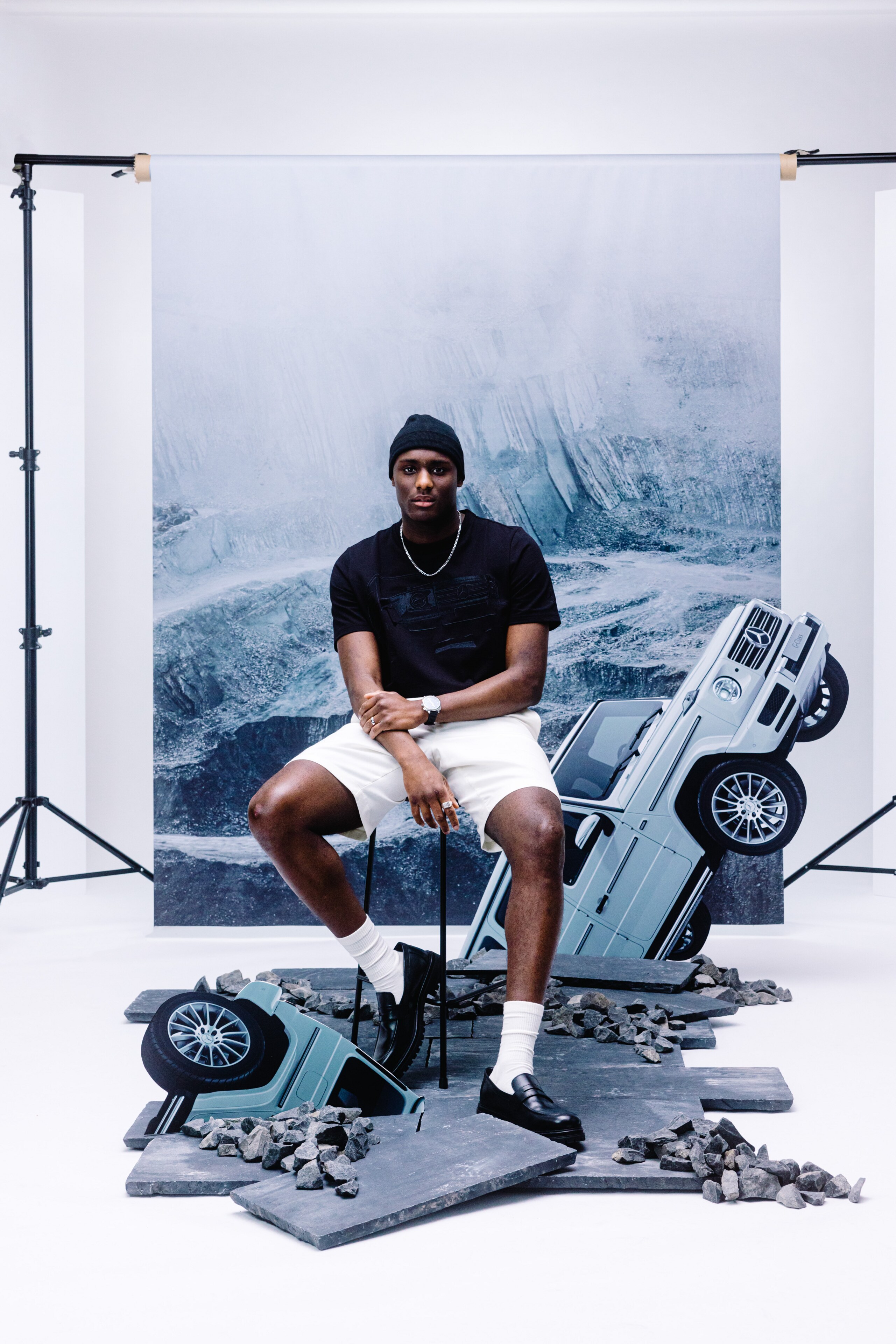 Mercedes-Benz - T-Shirt schwarz G-Klasse