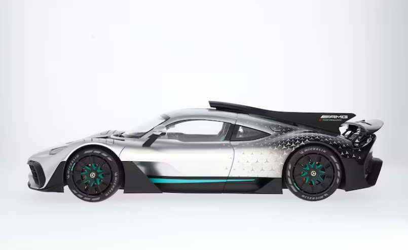 Mercedes-AMG ONE, C298, silberfarben, NZG, 1:12