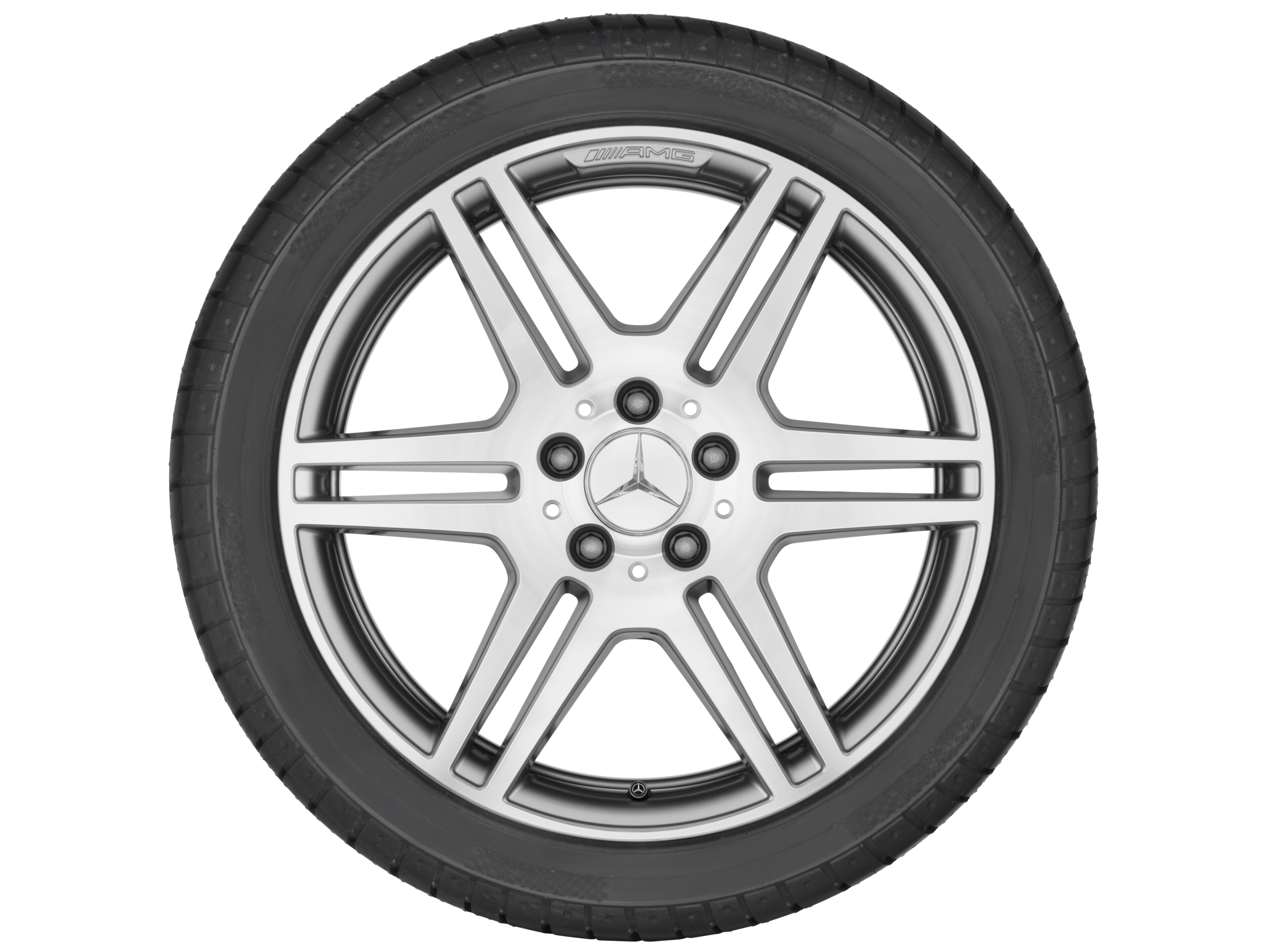 Mercedes-Benz - AMG 6-Doppelspeichen-Rad, 45,7 cm (18 Zoll) AMG 6-Doppelspeichen-Rad, 45,7 cm (18 Zoll)