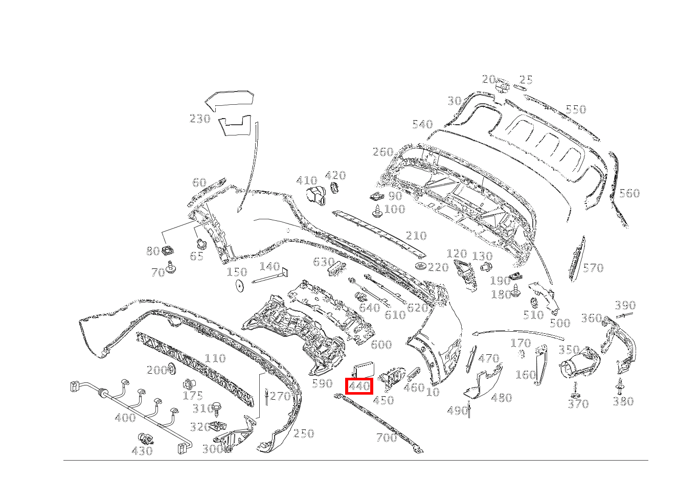 Radarsensor Links und rechts außen GLA250 156 Radarsensor Links und rechts außen GLA250 156