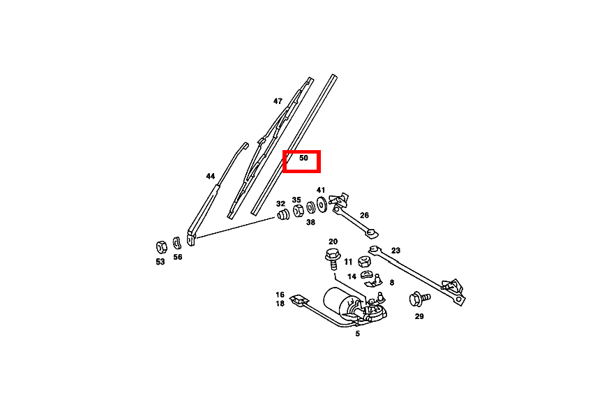 WISCHERGUMMI BOSCH,TO 123 820 00 45,123 820 05 45 230 TE 123