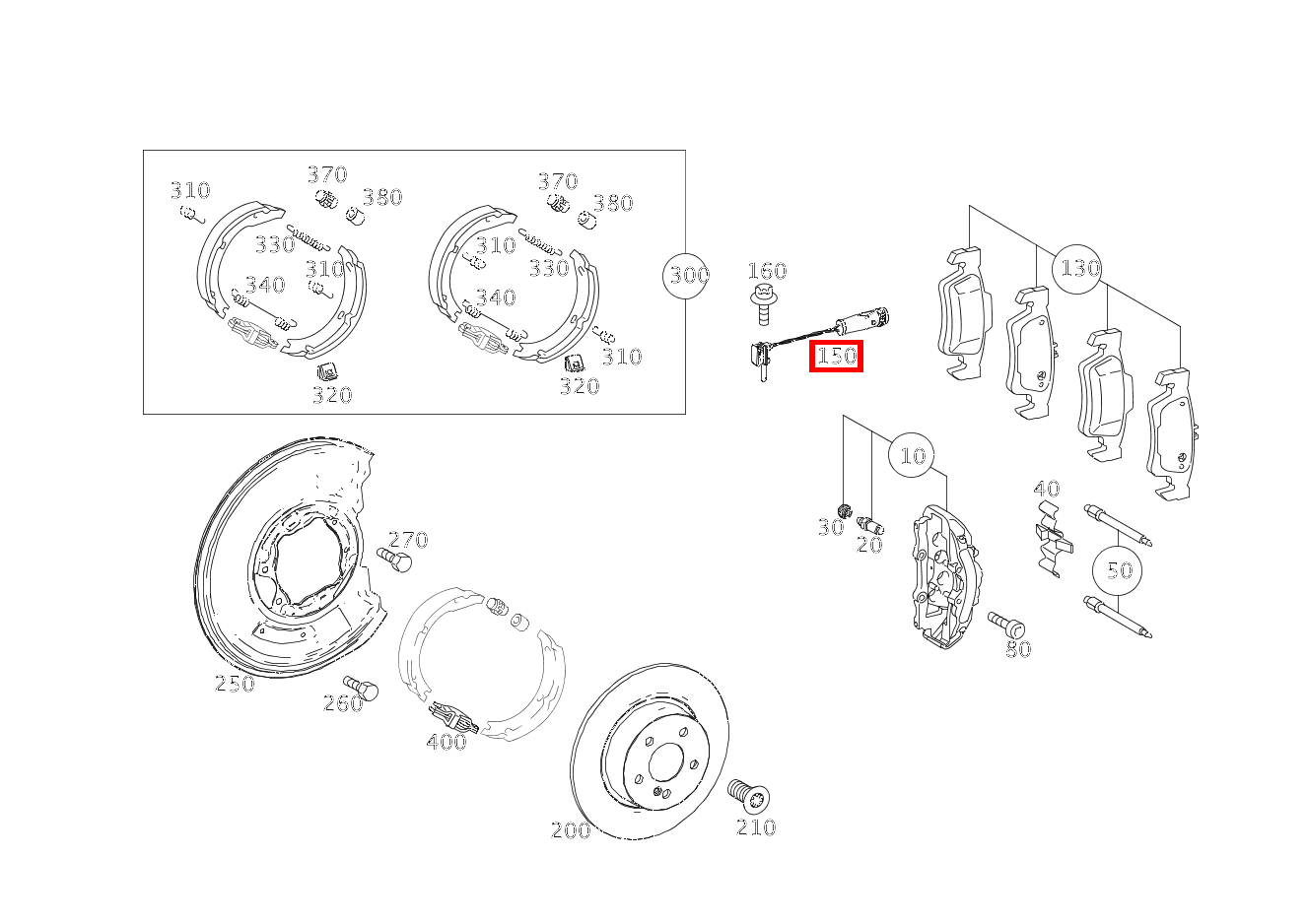 Belagverschleisssensor Bremsbelagverschleißanzeige SLS AMG GT Roadster Final Edition 197 Belagverschleisssensor Bremsbelagverschleißanzeige SLS AMG GT Roadster Final Edition 197