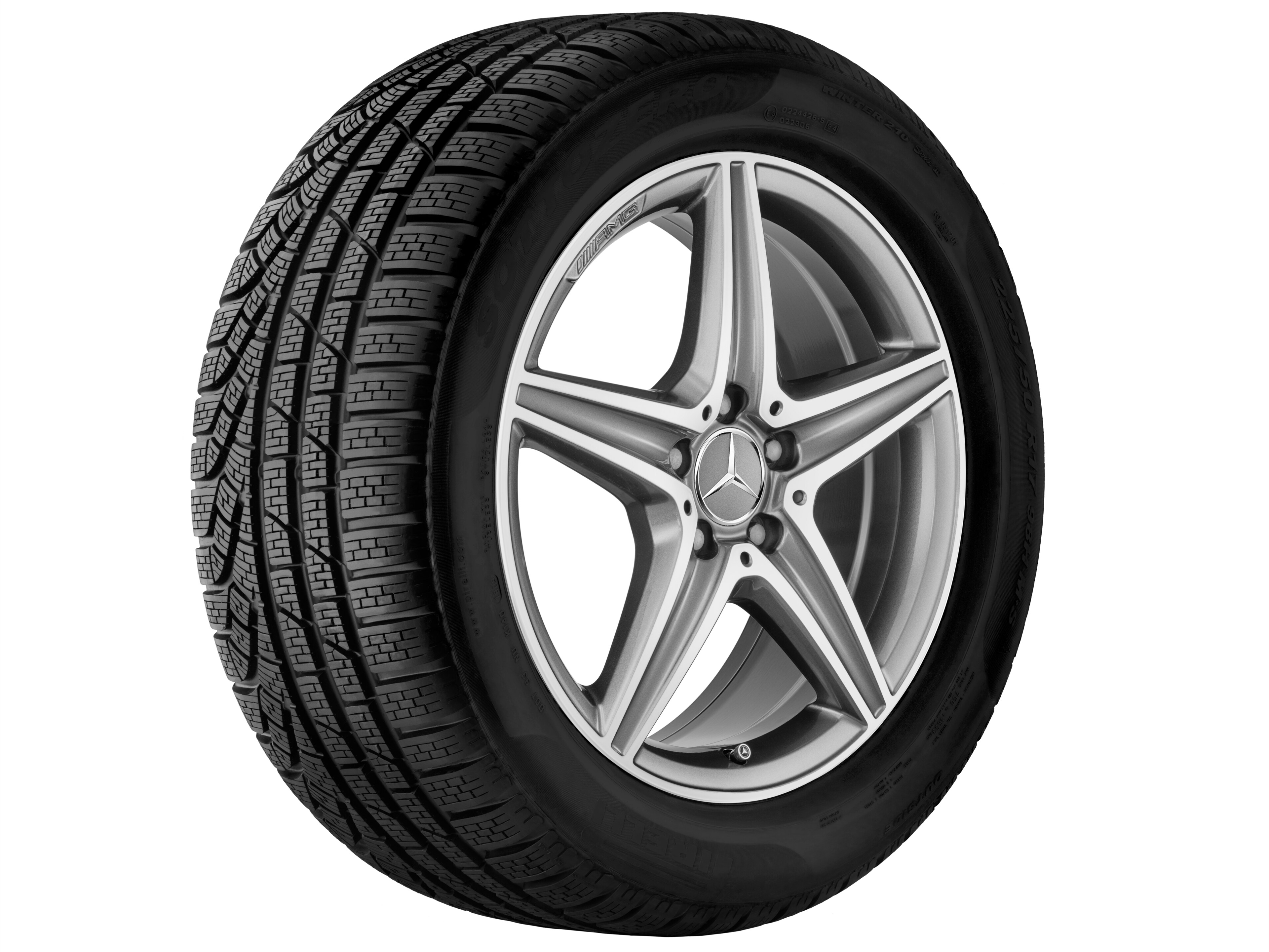 Mercedes-Benz - AMG 5-Speichen-Rad, 45,7 cm (18 Zoll) AMG 5-Speichen-Rad, 45,7 cm (18 Zoll)