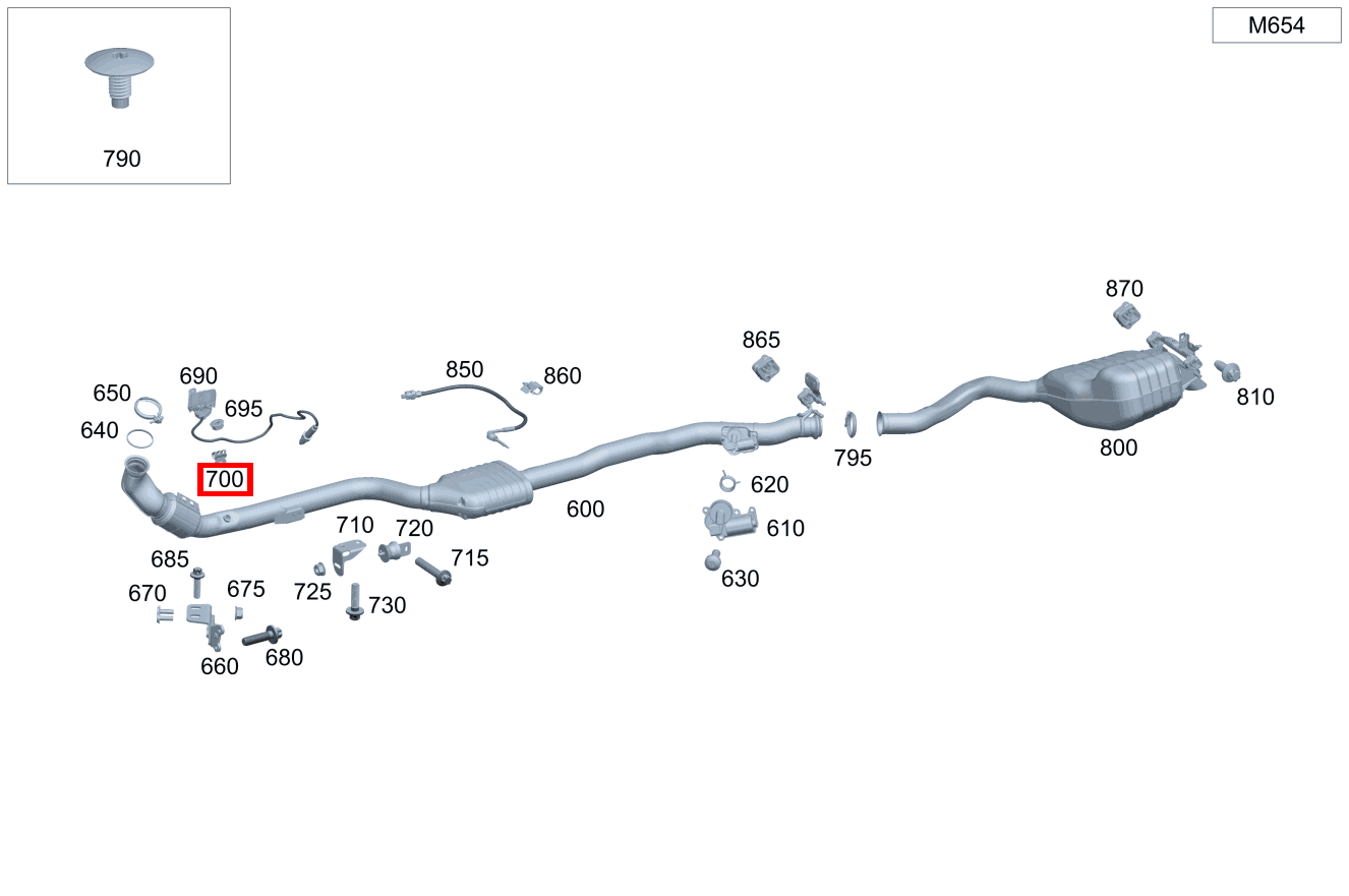Schelle Befestigung Sondenleitung; 18.0X18.5 MM C 220 d T-Modell 247