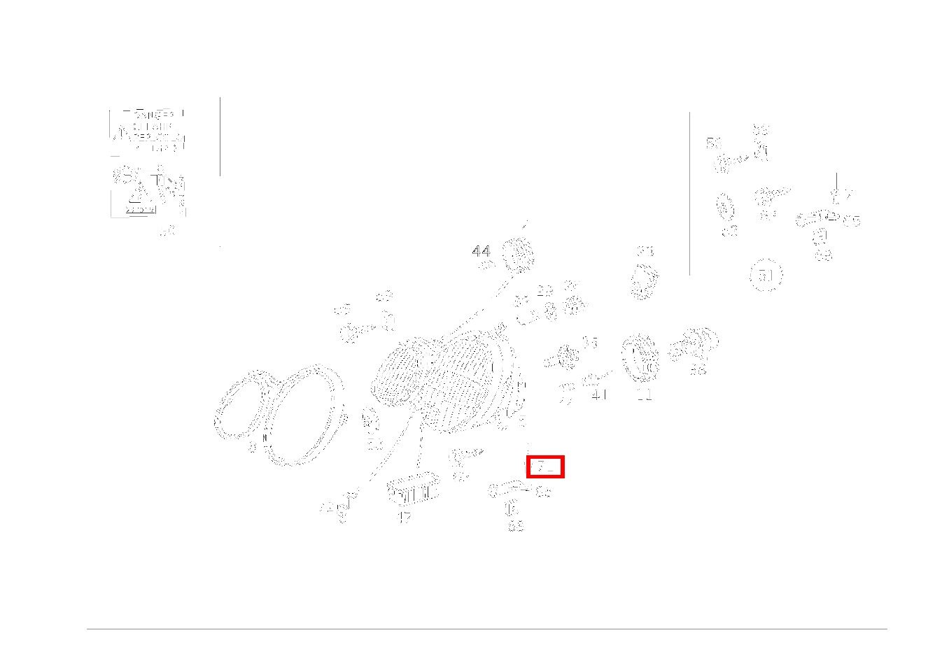 Niet HALTER AN KOTFLUEGEL CLK 55 AMG CABR. 208