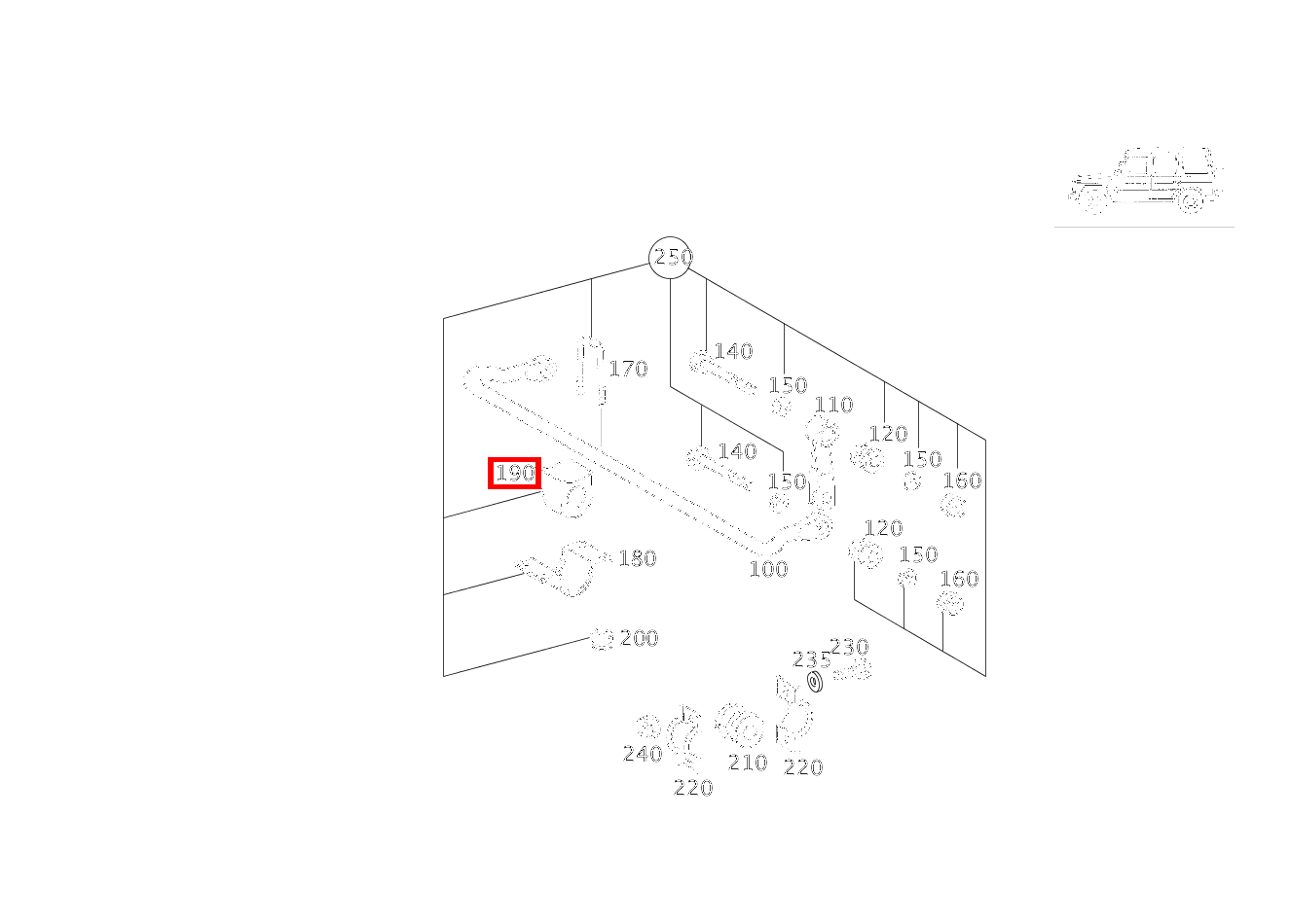 Gummilager Stabilisator Vorderachse 40mm G 300 CDI/4X4/3428 Lang 461 Gummilager Stabilisator Vorderachse 40mm G 300 CDI/4X4/3428 Lang 461