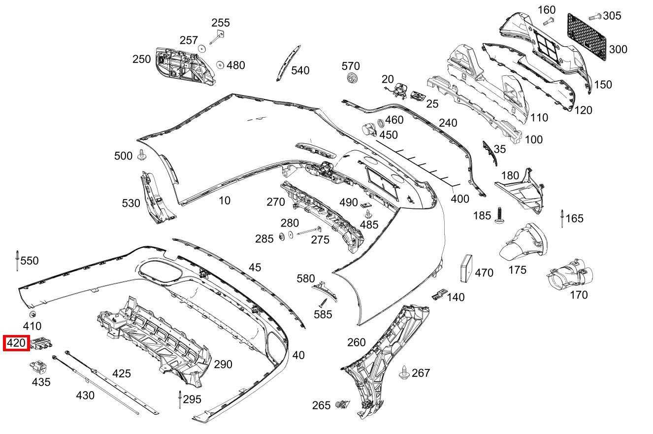HECKSCHALTMODUL Mercedes-AMG CLS 53 4MATIC+ 257 HECKSCHALTMODUL Mercedes-AMG CLS 53 4MATIC+ 257
