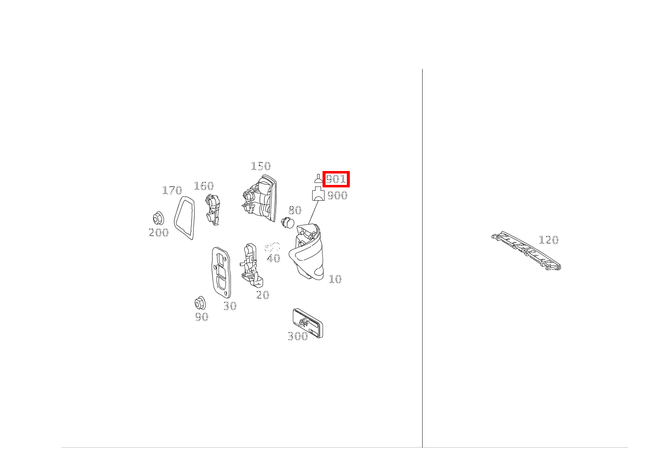 Kontaktbuchse SCHLUSSLEUCHTE E3; 0.5-1.0 MM2 MCP2.8 B 180 246