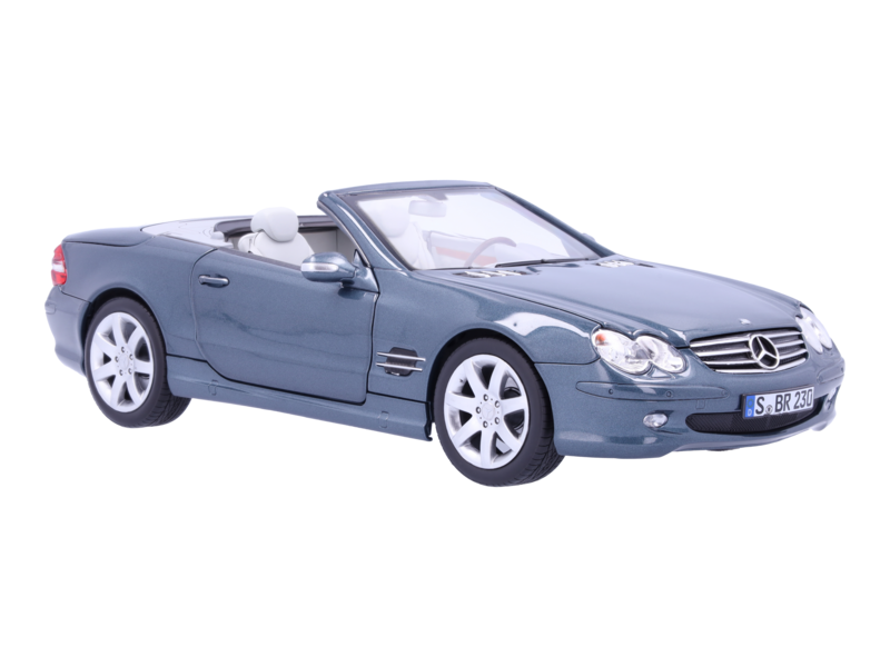 SL 500 R 230 (2001-2006) topasblau, Norev, 1:18