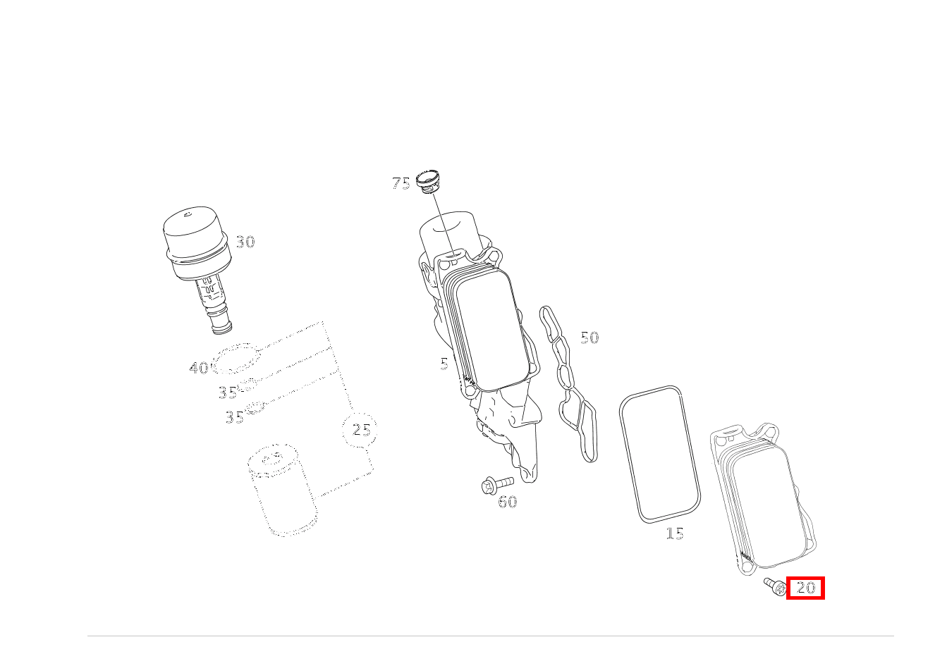 Linsenkopfschraube M. ISR Ölkühler an Gehäuse; M6X14 CLK 500, CLK 550 209 Linsenkopfschraube M. ISR Ölkühler an Gehäuse; M6X14 CLK 500, CLK 550 209