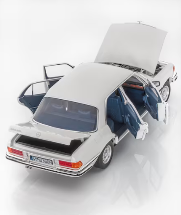 450 SEL W 116 (1976-1980) weiß, Norev, 1:18