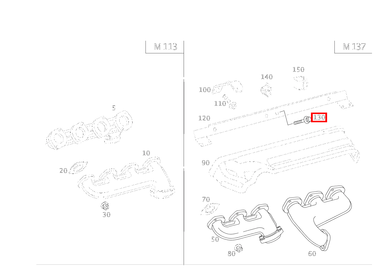 Sechskantschraube HALTER O2-SONDENKONTAKTIERUNG AN HALTER ZUENDMODUL; M6X10 CL 600 Coupé 215 Sechskantschraube HALTER O2-SONDENKONTAKTIERUNG AN HALTER ZUENDMODUL; M6X10 CL 600 Coupé 215