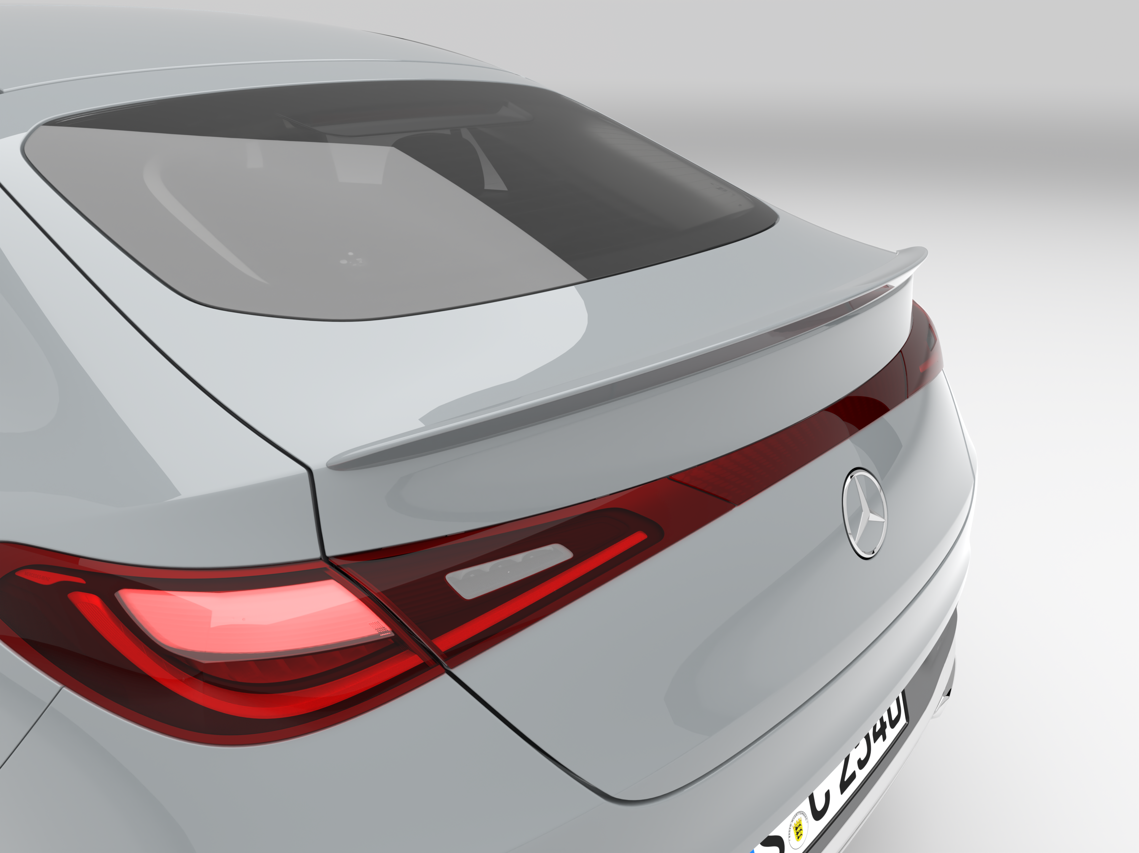 Mercedes-Benz - Heckspoiler Polyurethan, grundiert, GLC C254