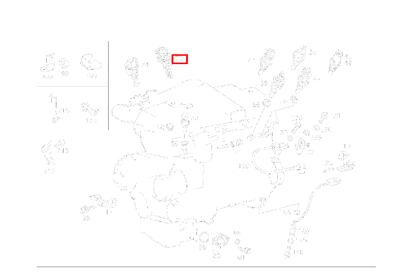 Temperatursensor TEMPERATURFUEHLER ANSAUGLUFT C220TD 202