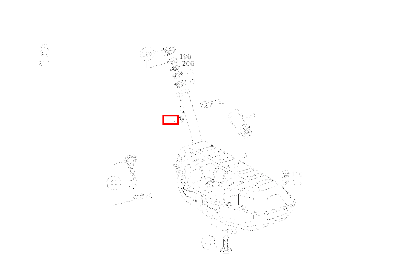 Schelle (BELUEFTUNGSLEITUNG) AKTIVKOHLEFILTER; 15.5-17.5 MM E280 210