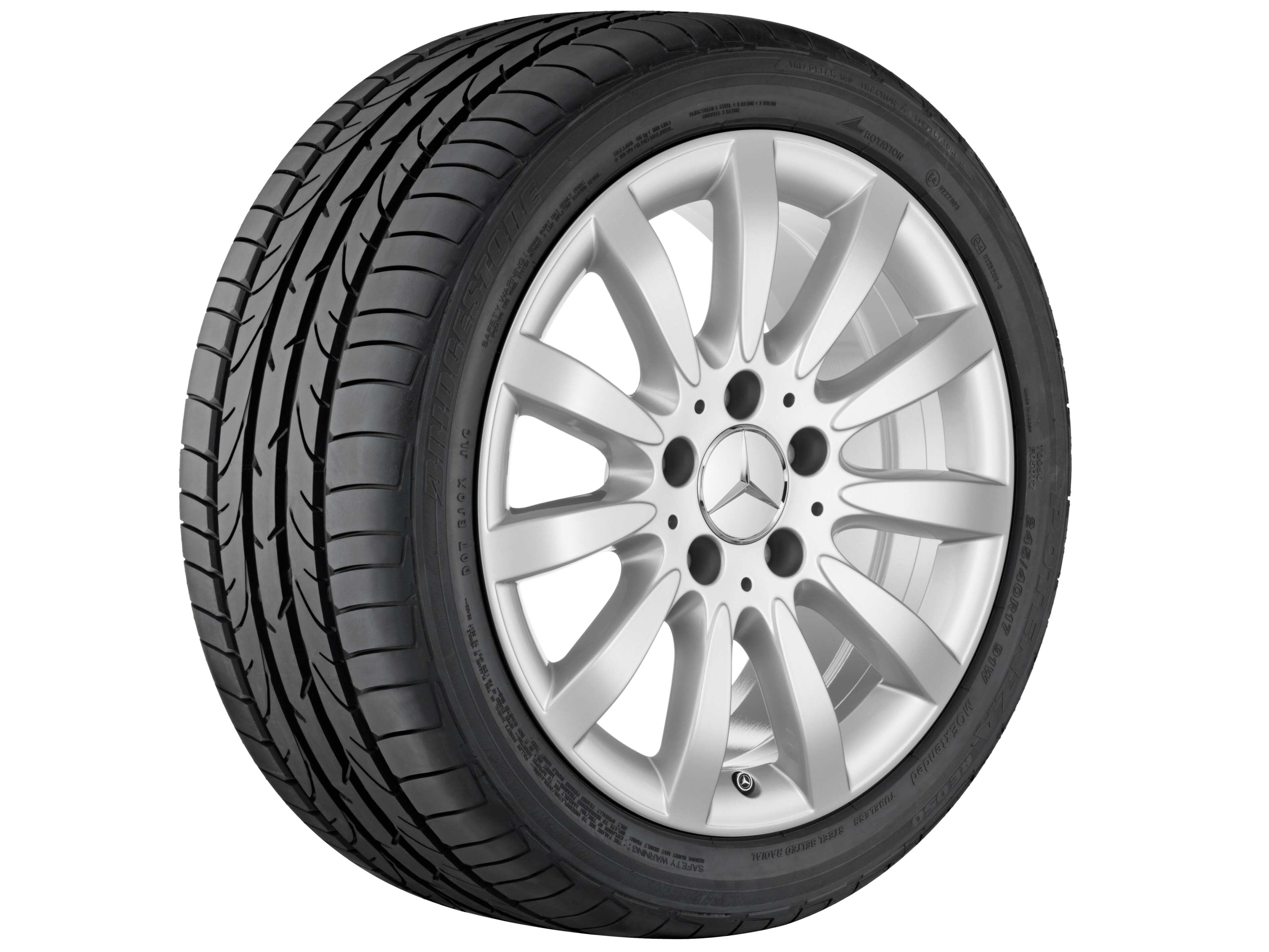 Mercedes-Benz - MB 11-Speichen-Rad, 40,6 cm (16 Zoll) MB 11-Speichen-Rad, 40,6 cm (16 Zoll)