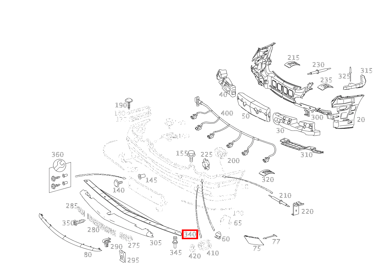 Führung KUEHLER CLK 55 AMG Cabriolet 209