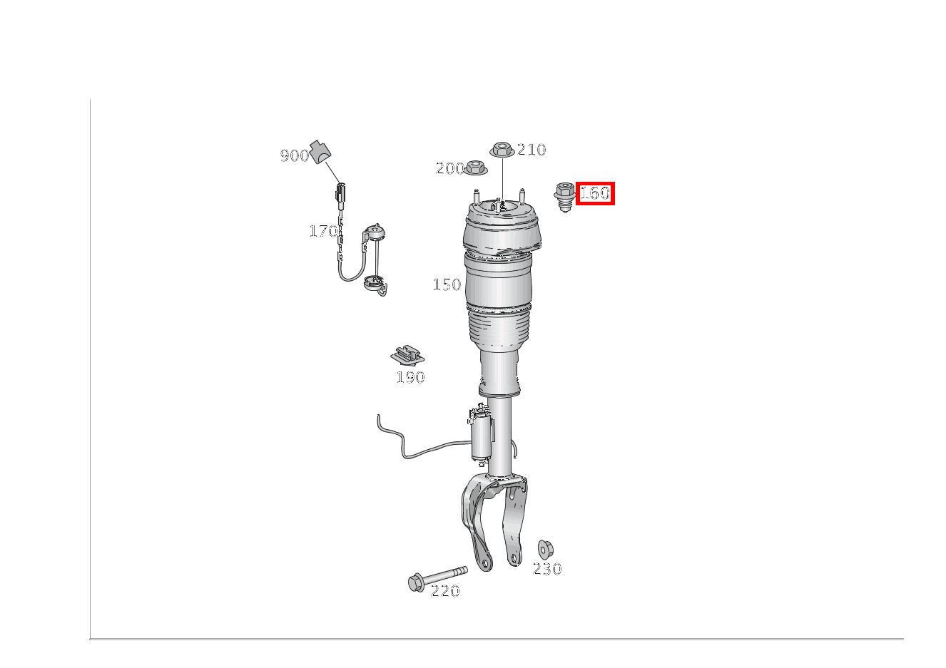 Verbindungsblech RECHTS Mercedes-AMG GLS 63 4MATIC Off-Roader 166 Verbindungsblech RECHTS Mercedes-AMG GLS 63 4MATIC Off-Roader 166