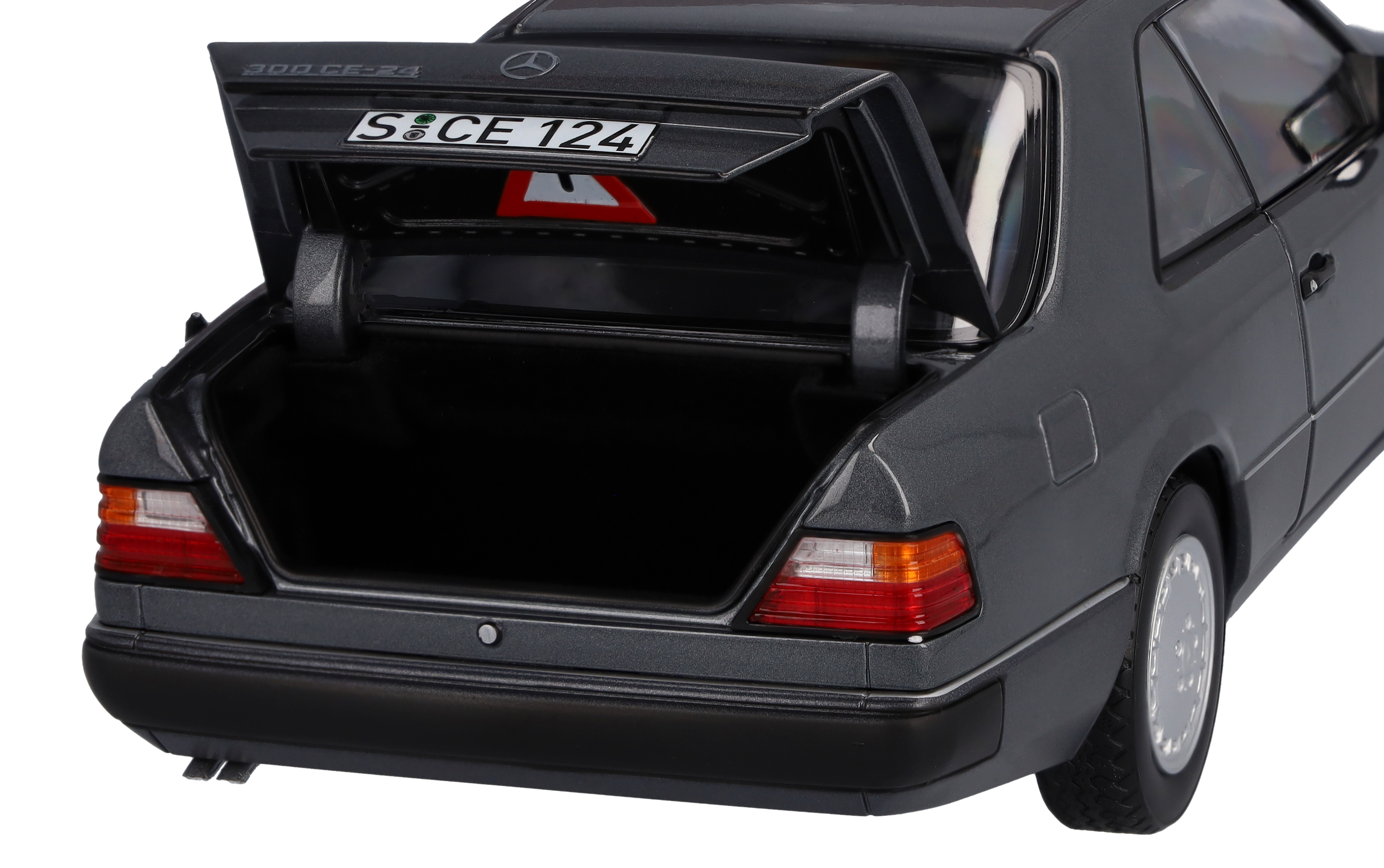 300 CE-24 Coupé C124 (1988-1992) perlmuttgrau, Norev, 1:18