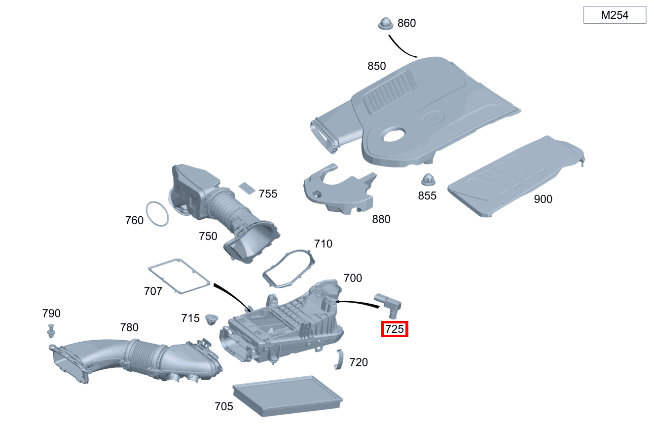 Drucksensor GLE 400 e 4MATIC Coupé 167 Drucksensor GLE 400 e 4MATIC Coupé 167