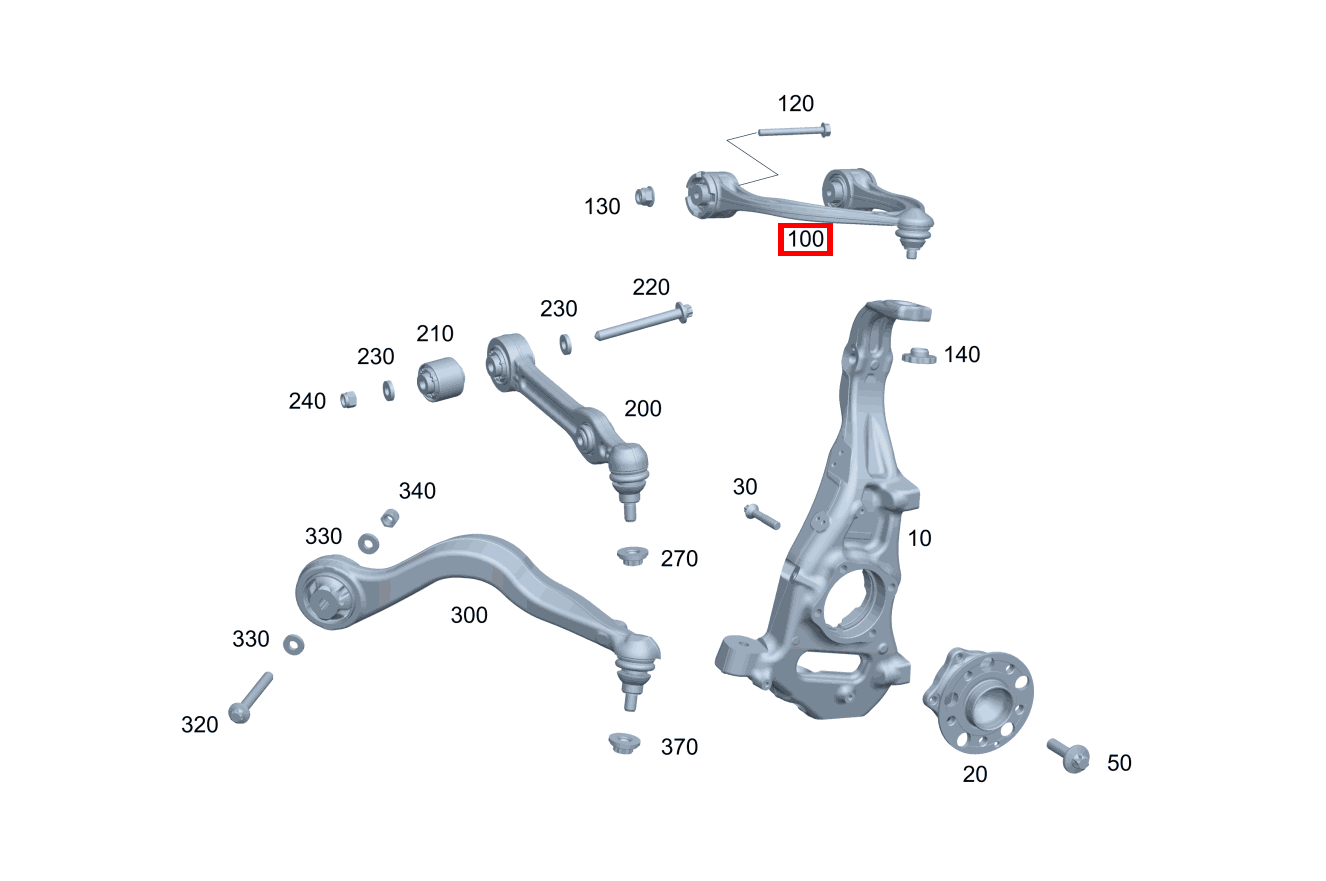 Querlenker Rechts Mercedes-AMG GT 63 S E PERFORMANCE 290 Querlenker Rechts Mercedes-AMG GT 63 S E PERFORMANCE 290