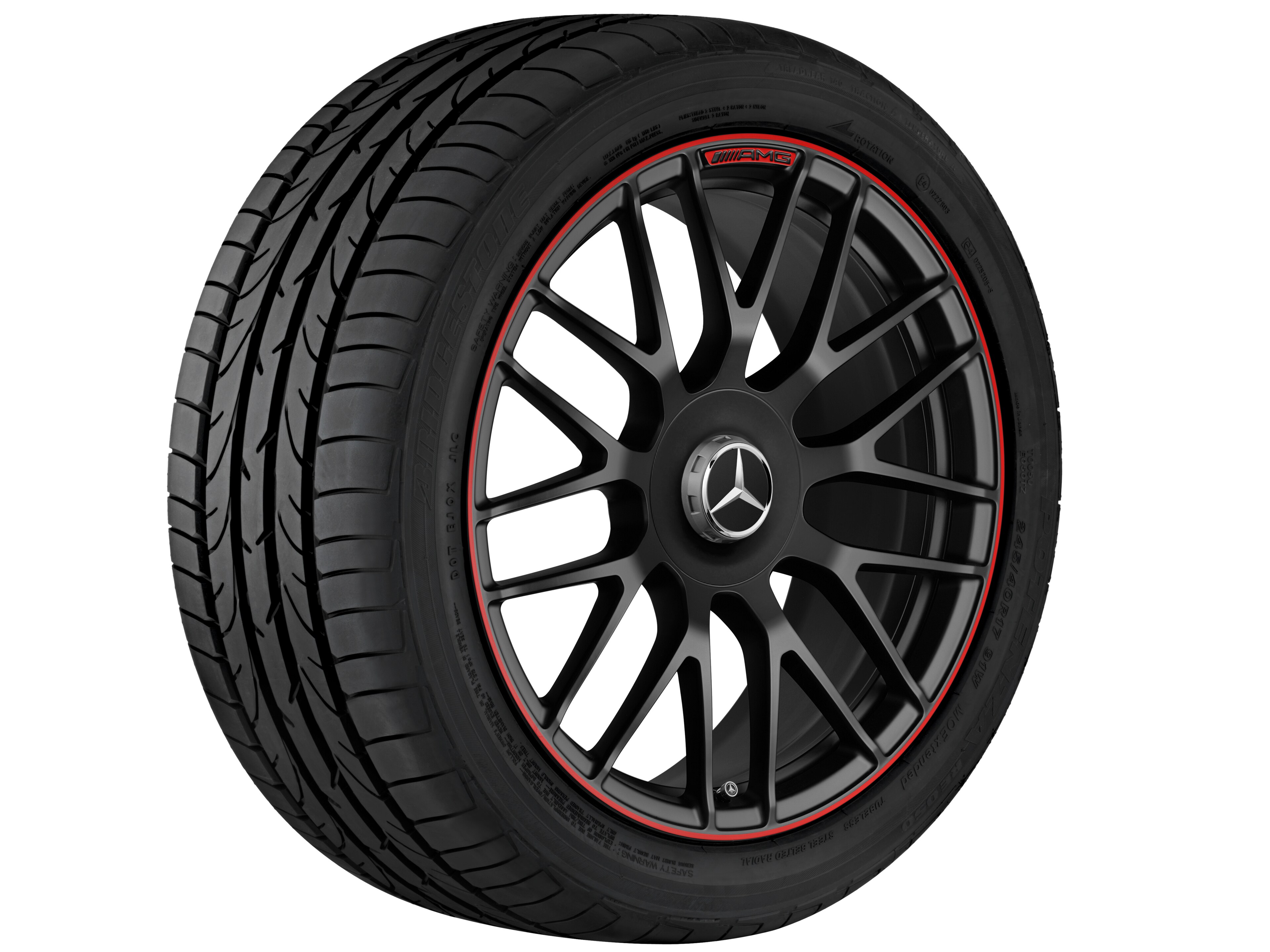 Mercedes-Benz - AMG Schmiederad im Kreuzspeichen-Design, 48,3 AMG Schmiederad im Kreuzspeichen-Design, 48,3