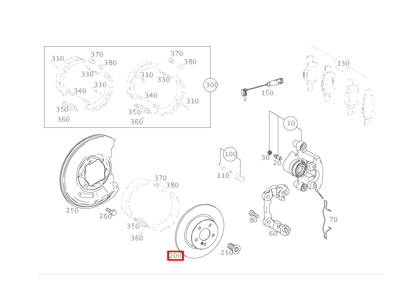 BREMSSCHEIBE UNBELUEFTET HINTEN RECHTS E 350 d Cabriolet 253 BREMSSCHEIBE UNBELUEFTET HINTEN RECHTS E 350 d Cabriolet 253