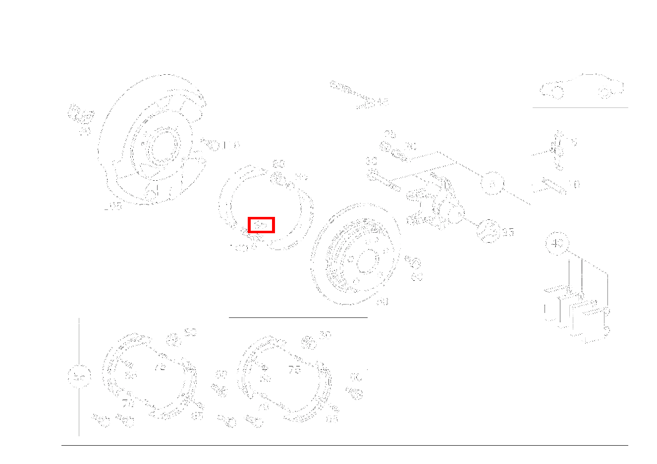 SPREIZSCHLOSS BREMSE SL 600 Roadster mit Automatik 129