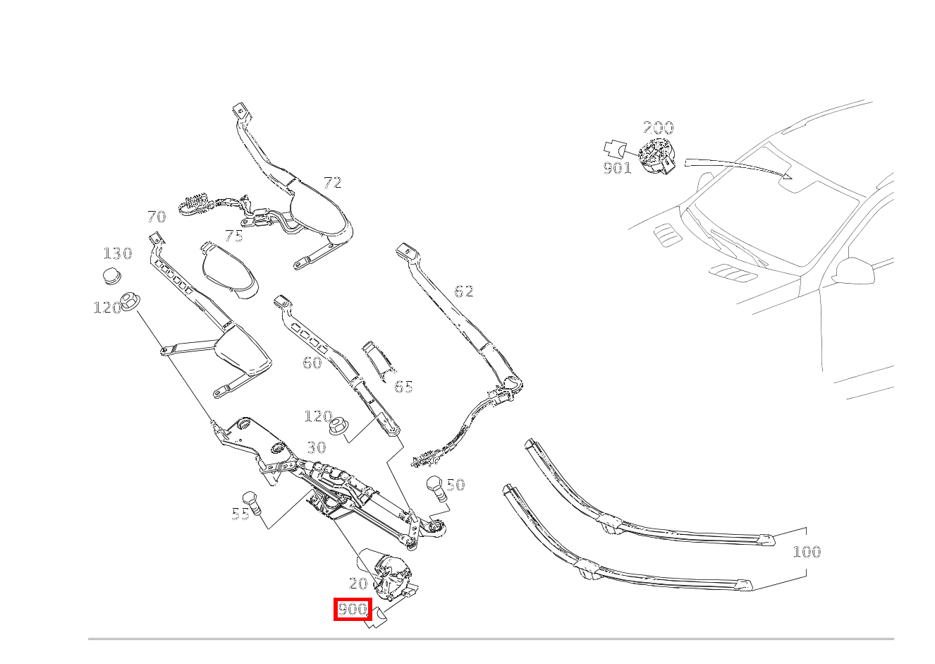 Elektr. Kupplungsgehäuse WISCHERMOTOR M6/1; 4-PIN SLK2.8 Mercedes-AMG GLE 63 S 4MATIC Coupé 292 Elektr. Kupplungsgehäuse WISCHERMOTOR M6/1; 4-PIN SLK2.8 Mercedes-AMG GLE 63 S 4MATIC Coupé 292