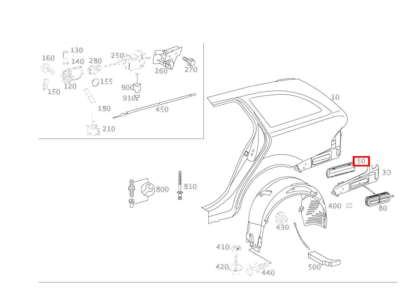 Klappe ENTLUEFTUNG AN HINTERKOTFLUEGEL IM BEREICH STOSSFAENGER RECHTS E 220 CDI T-Modell 212 Klappe ENTLUEFTUNG AN HINTERKOTFLUEGEL IM BEREICH STOSSFAENGER RECHTS E 220 CDI T-Modell 212
