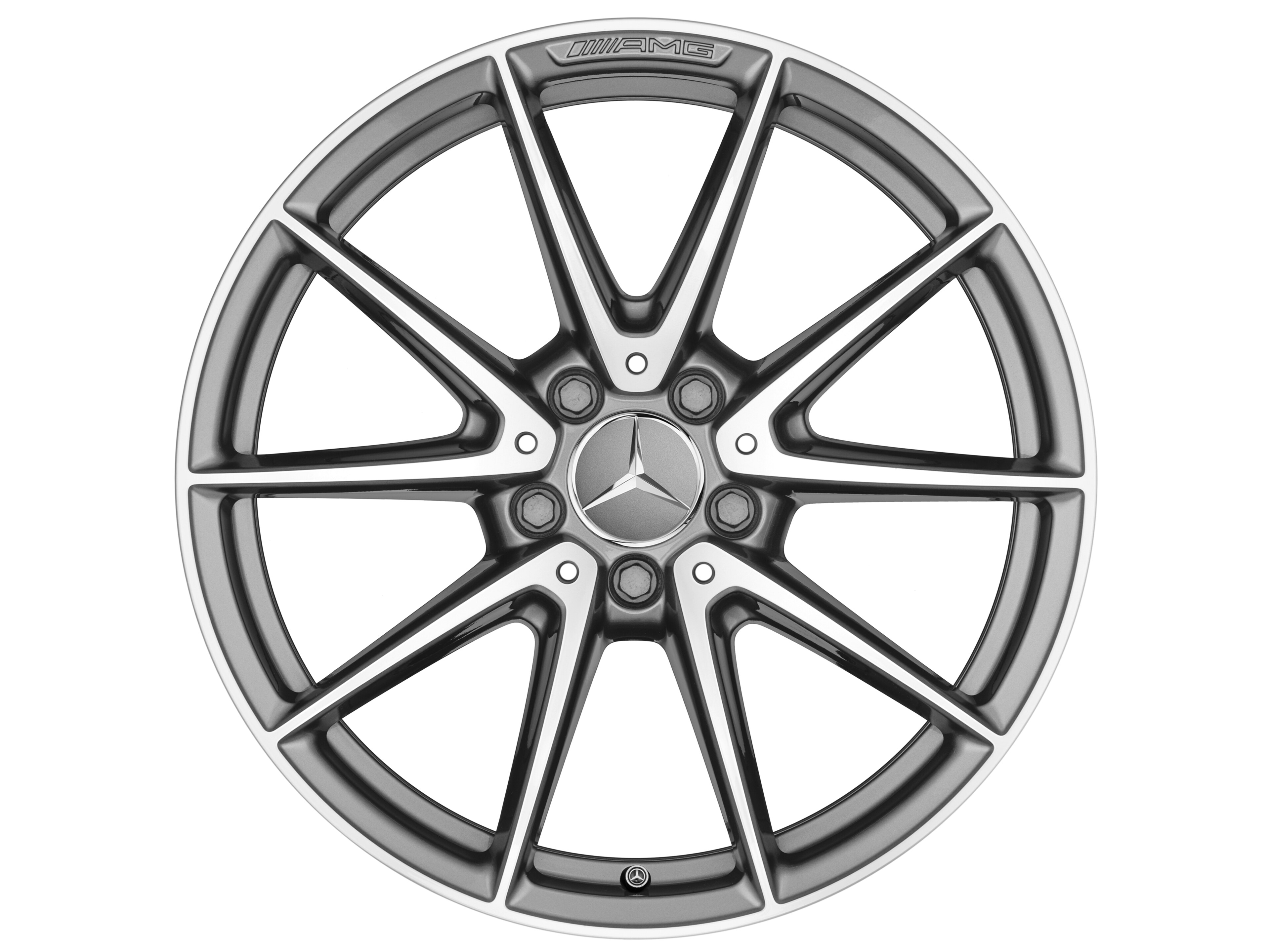 Mercedes-Benz - AMG 10-Speichen-Rad, 45,7 cm (18 Zoll) AMG 10-Speichen-Rad, 45,7 cm (18 Zoll)