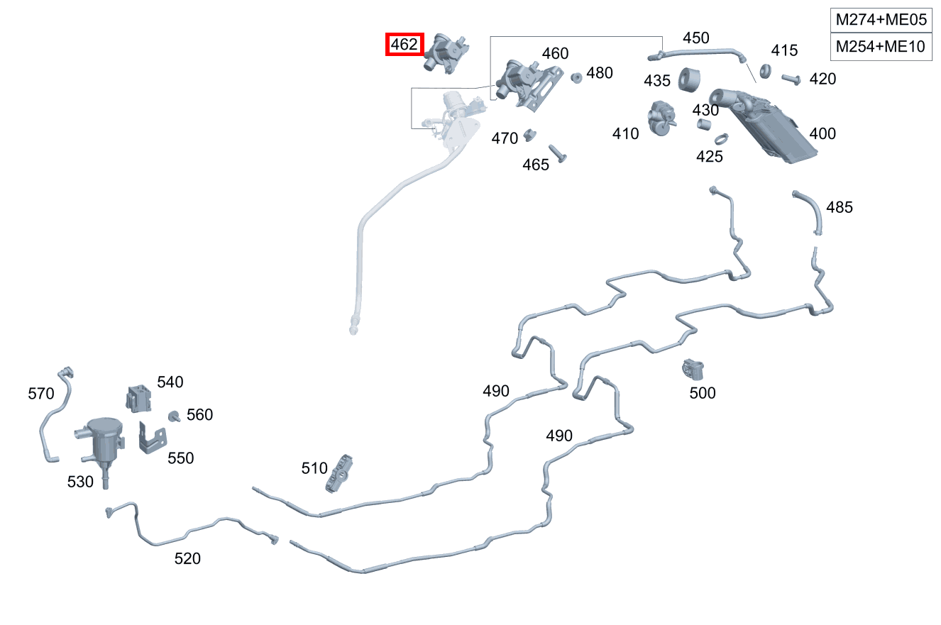 Absperrventil GLE 350 e 4MATIC 213 Absperrventil GLE 350 e 4MATIC 213