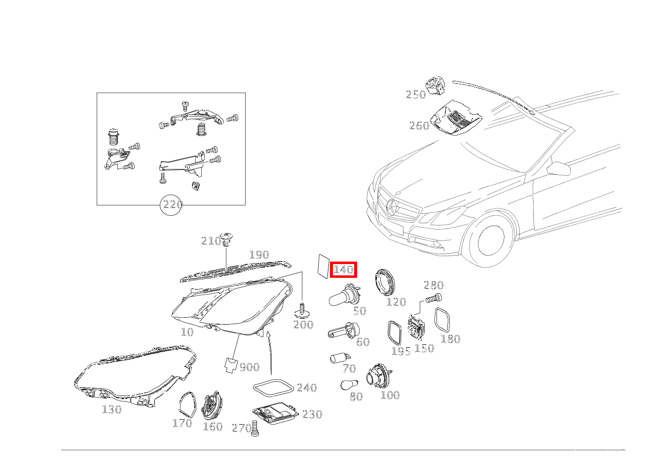 MEMBRANEINHEIT Rechts E 500/550 CABR. 207 MEMBRANEINHEIT Rechts E 500/550 CABR. 207