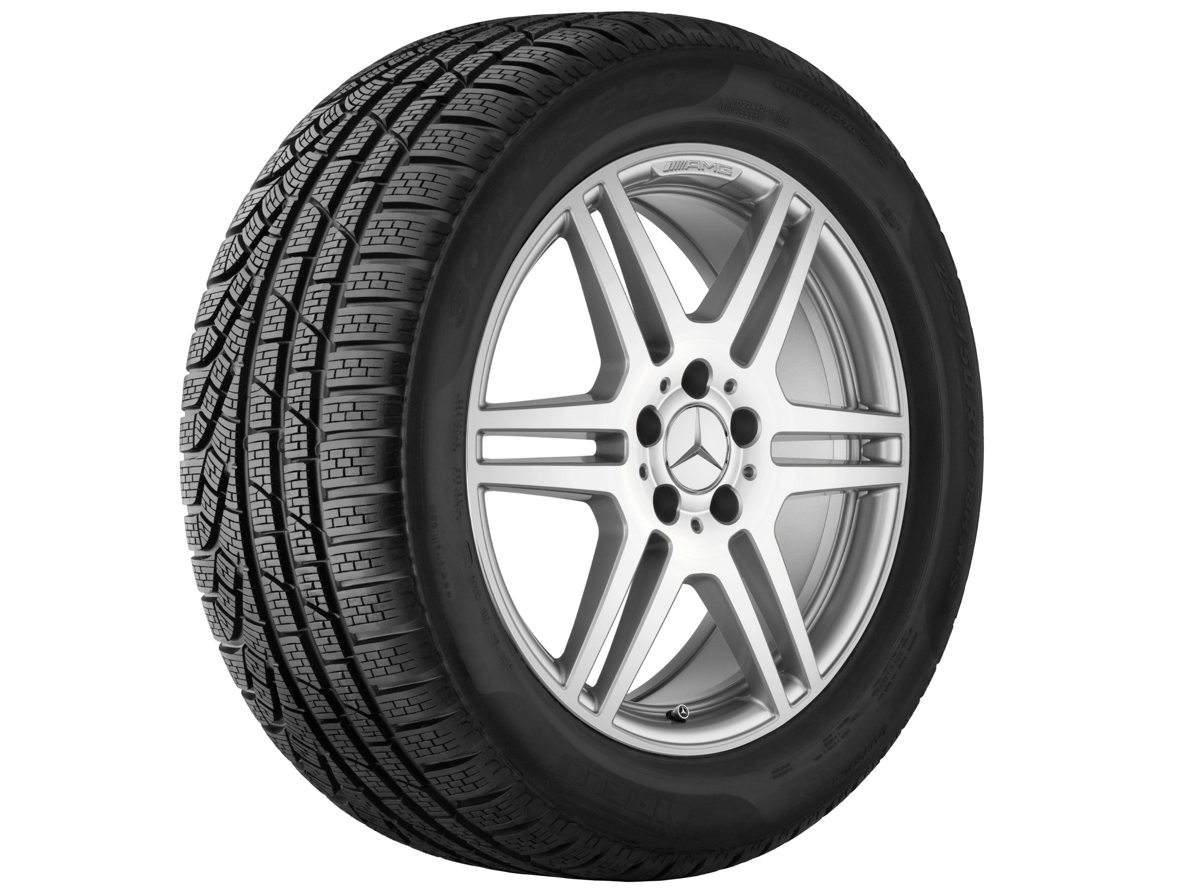 Mercedes-Benz - AMG 6-Doppelspeichen-Rad, 45,7 cm (18 Zoll) AMG 6-Doppelspeichen-Rad, 45,7 cm (18 Zoll)