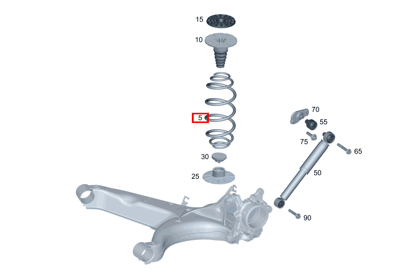 TONNENFEDER Farbkennzeichnung: 1 x gelb V 220 d EDITION Kompakt 460