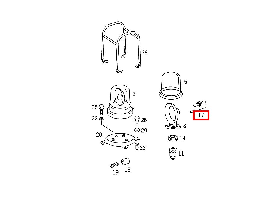 Glühlampe H1 12V-55W 416 4X2 3550 460 Glühlampe H1 12V-55W 416 4X2 3550 460
