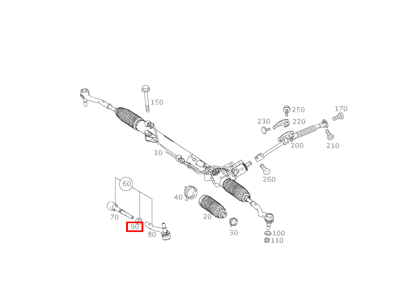 Sechskantmutter RECHTS; M14X1.5 SLS AMG GT Roadster Final Edition 197 Sechskantmutter RECHTS; M14X1.5 SLS AMG GT Roadster Final Edition 197