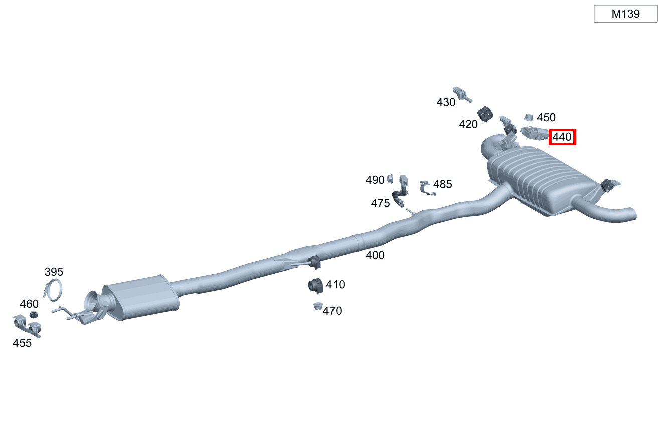 Aktuator Abgasanlage hinten Mercedes-AMG CLA 45 S 4MATIC+ Shooting Brake 118 Aktuator Abgasanlage hinten Mercedes-AMG CLA 45 S 4MATIC+ Shooting Brake 118